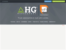Tablet Screenshot of hgmanage.com